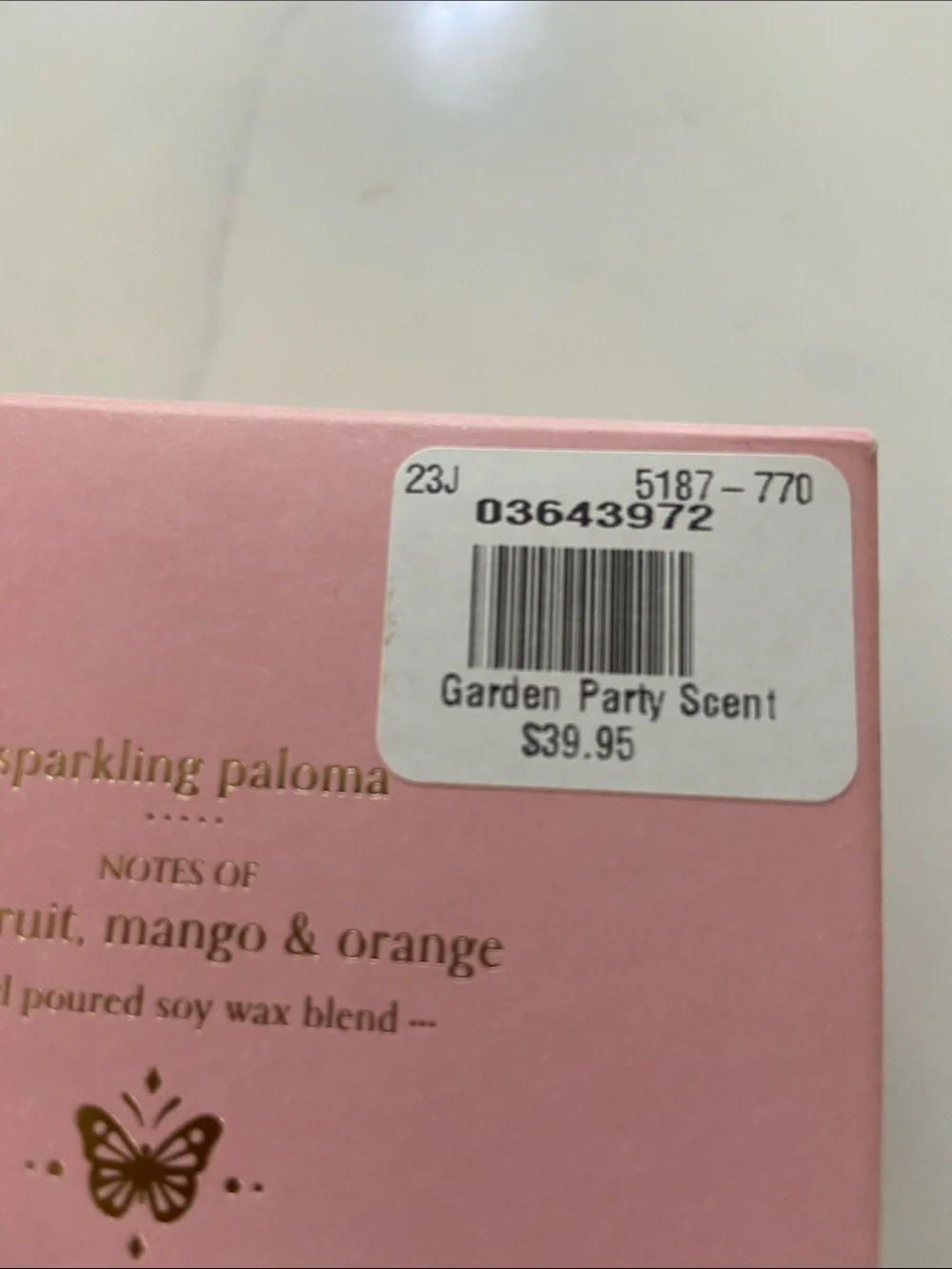 William Sonoma candle